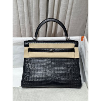 Kelly 25CM 실버버클 핸드백