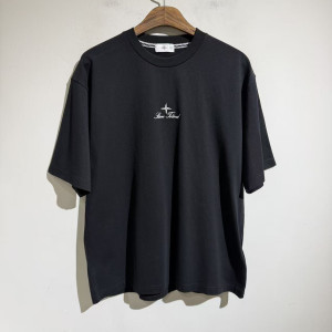 Stone Island 별표 자수 반팔티