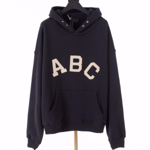 FOG FEAR OF GOD 메인라인 ABC 플록킹 후드티