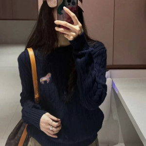 M5138 트위스트 니트 스웨터